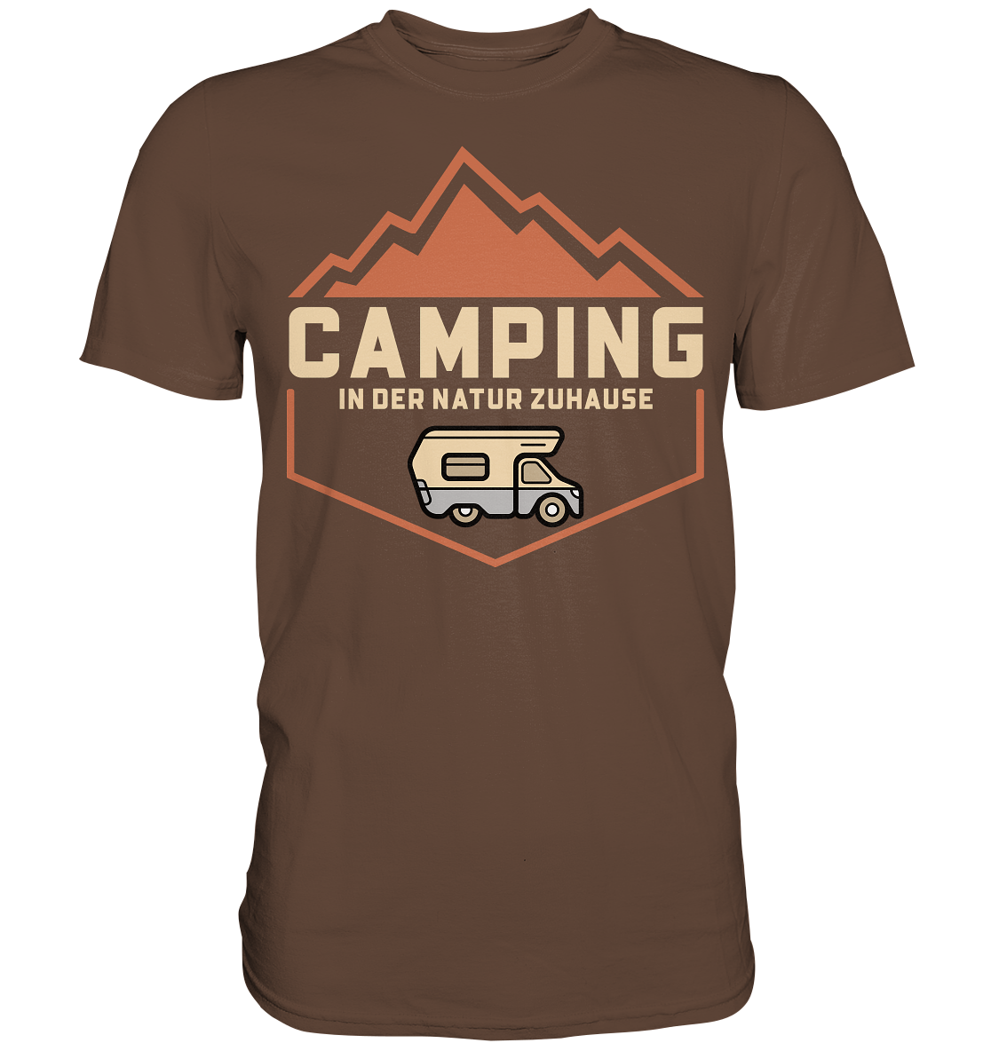 CAMPING-IN DER NATUR ZU HAUSE - Premium Shirt