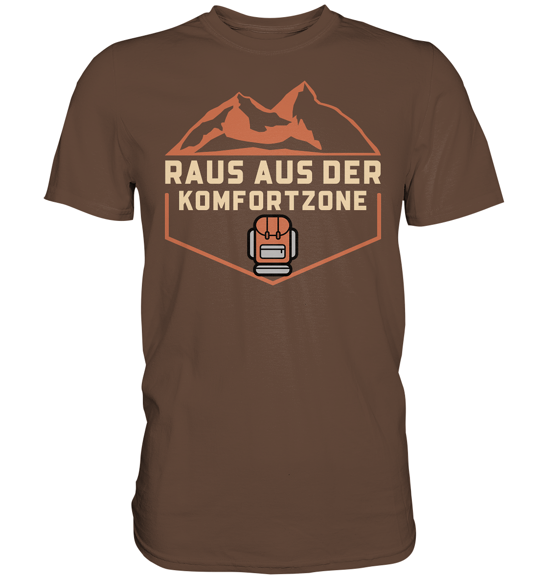 Raus aus der Komfortzone - Premium Shirt