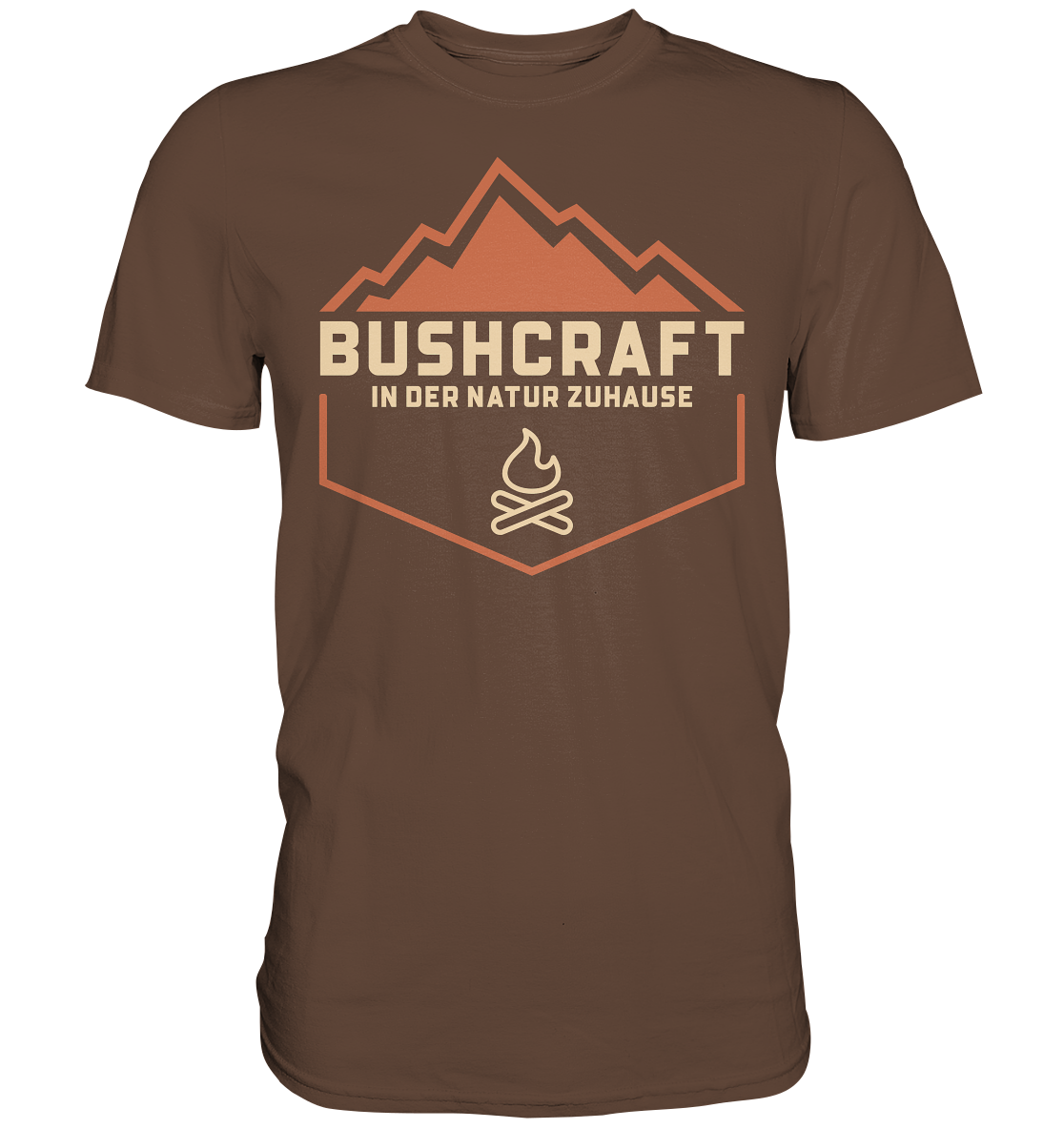 BUSHCRAFT IN DER NATUR ZU HAUSE - Premium Shirt