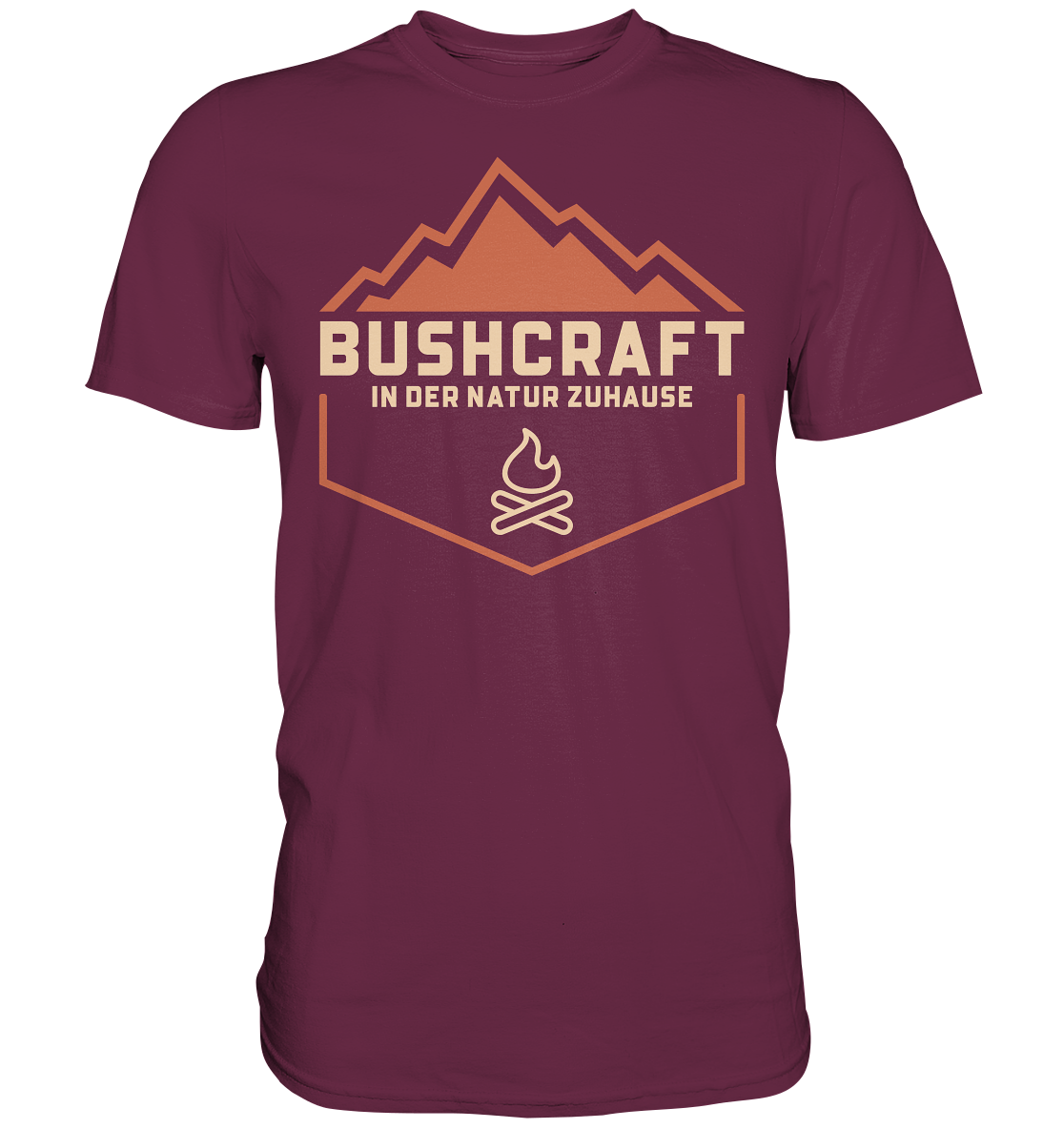 BUSHCRAFT IN DER NATUR ZU HAUSE - Premium Shirt