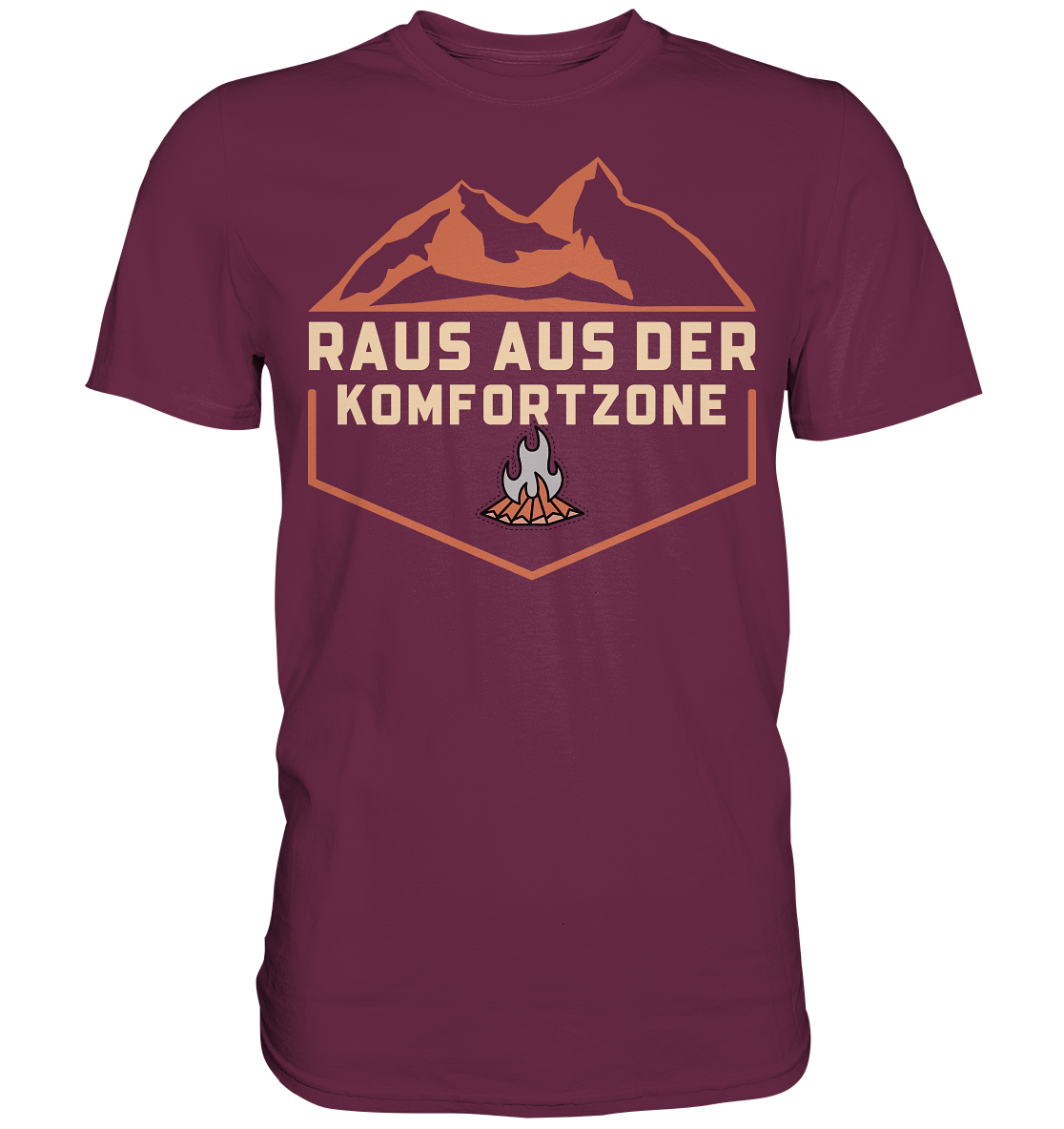 Raus aus der Komfortzone - Premium Shirt