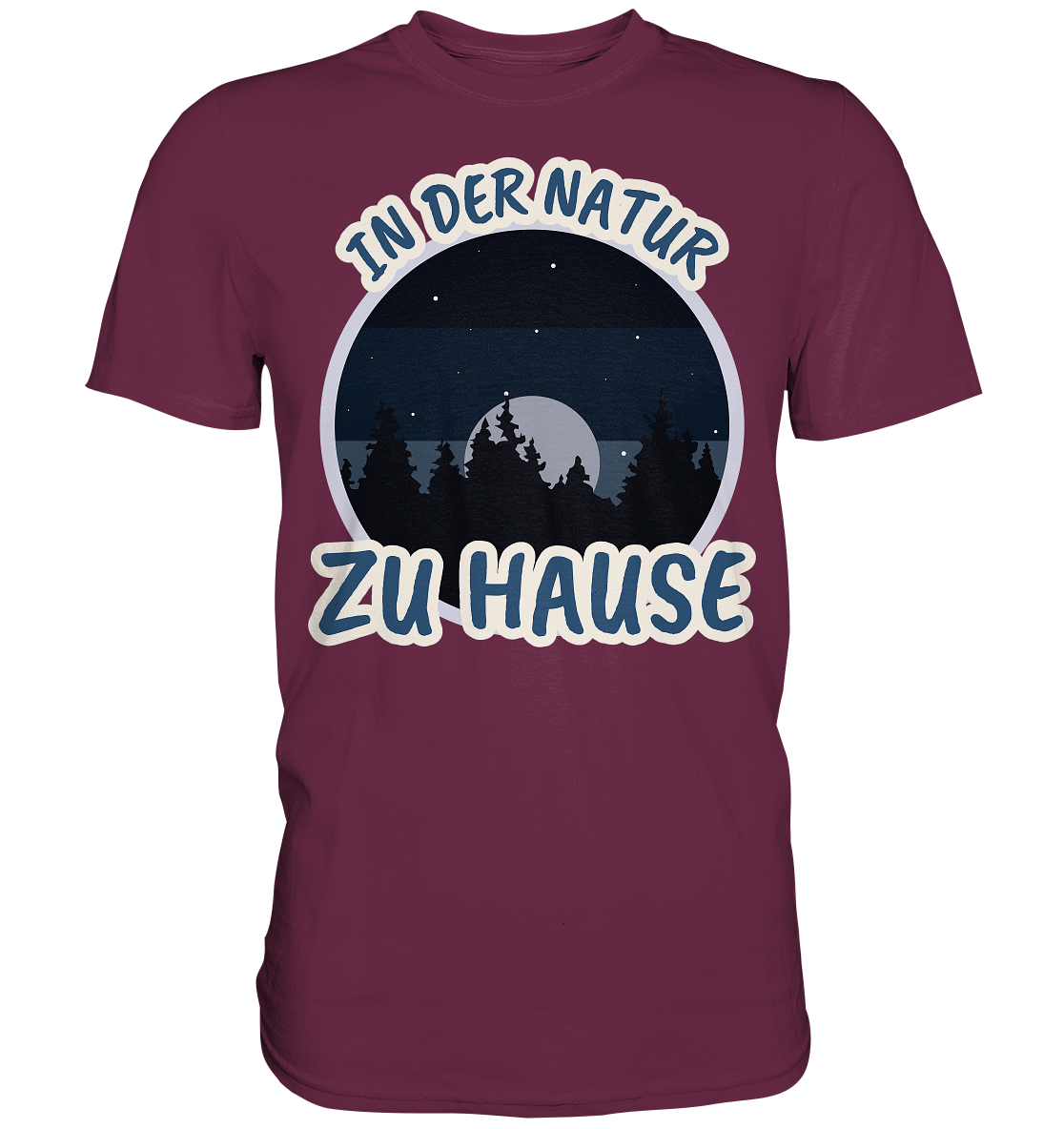 In der Natur zu Hause - Premium Shirt