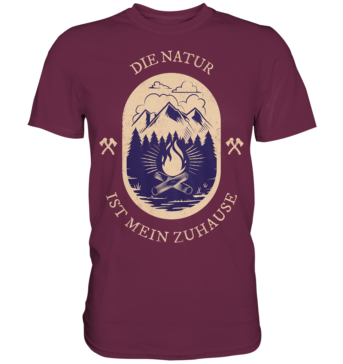 DIE NATUR IST MEIN ZU HAUSE - Premium Shirt