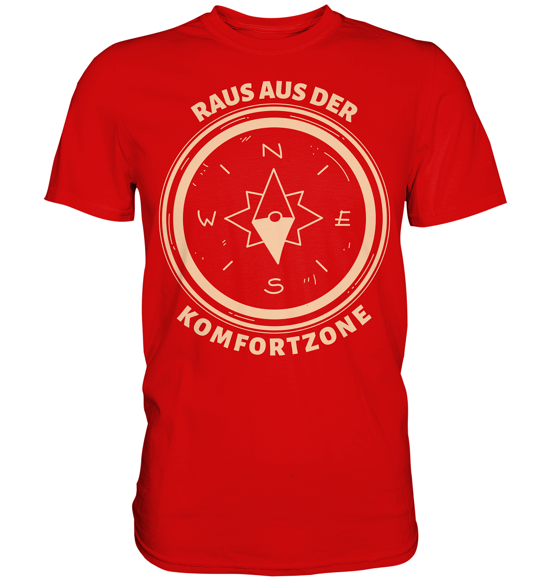 RAUS AUS DER KOMFORTZONE - Premium Shirt