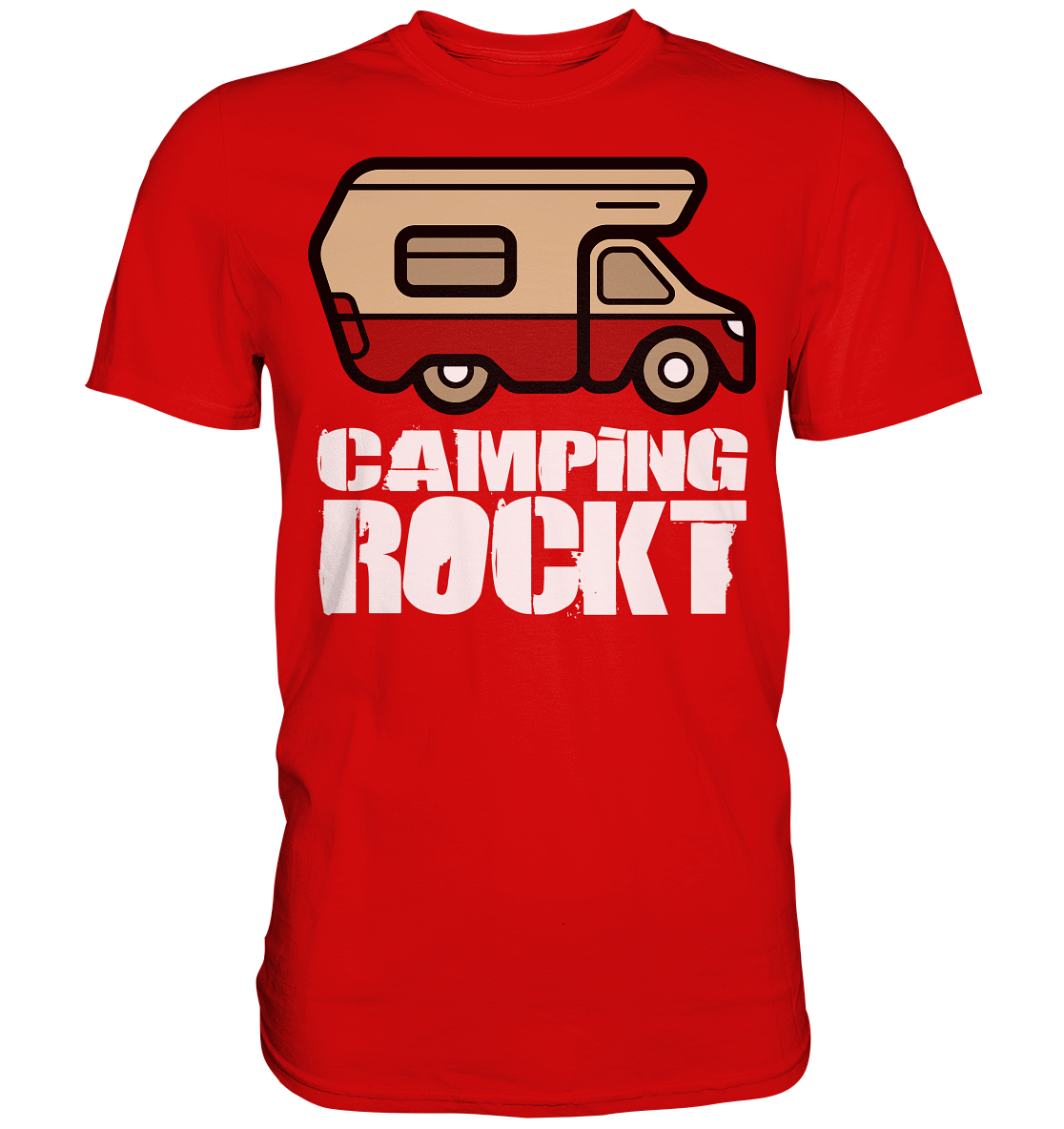 CAMPING ROCKT - Premium Shirt