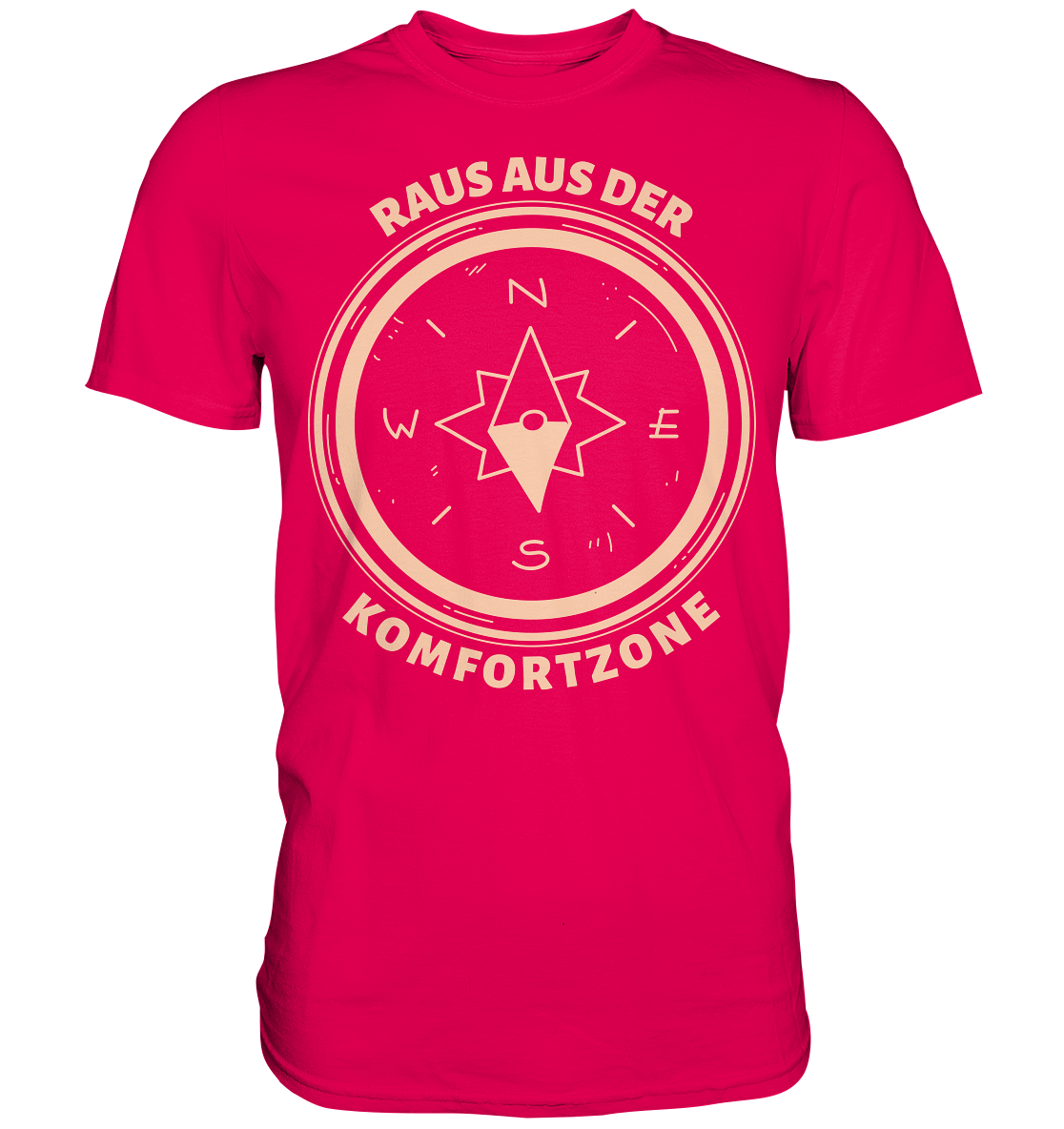 RAUS AUS DER KOMFORTZONE - Premium Shirt